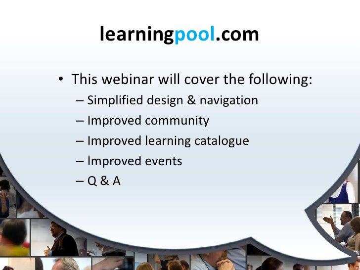 Learning Pool What you ought to know about