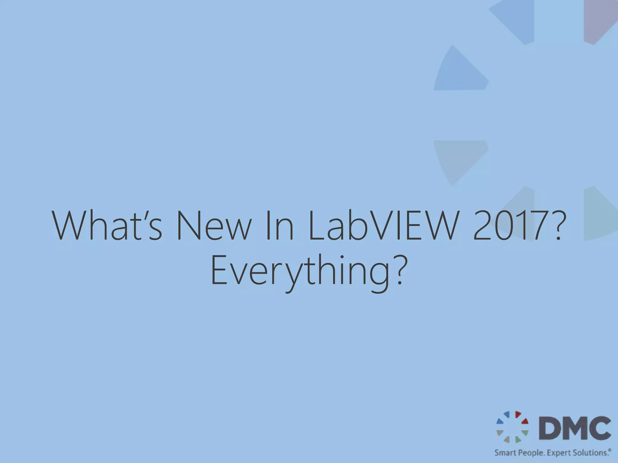 What's New in LabVIEW 2017 | PPT