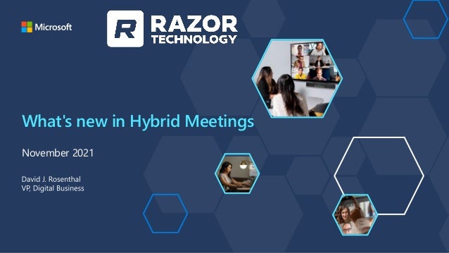 What's new in Hybrid Meetings
November 2021
 
