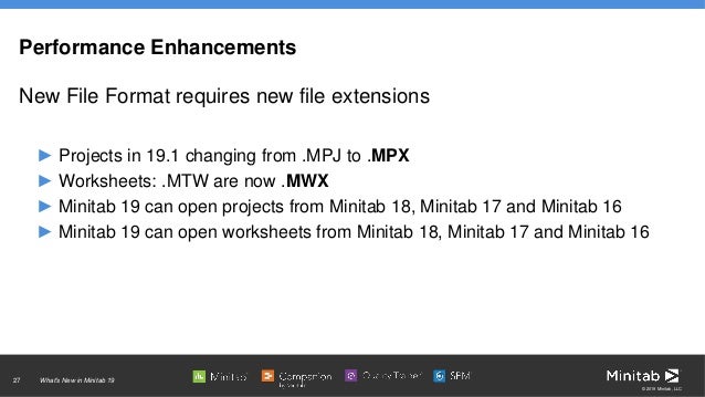 What S New In Minitab 19