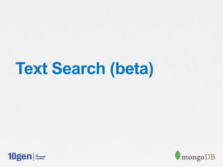 Text Search (beta)
 
