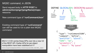 Mqsc Model Command What's New In MQ 9.2 on z/OS | PPTX