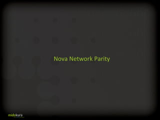 Nova Network Parity 
3 
 