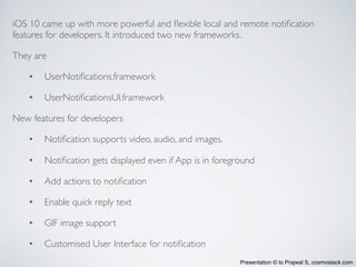 What's new in iOS Push Notifications | PDF