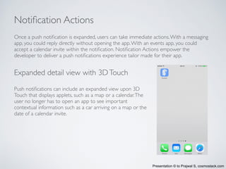 What's new in iOS Push Notifications | PDF