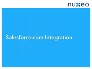Salesforce.com Integration
 
