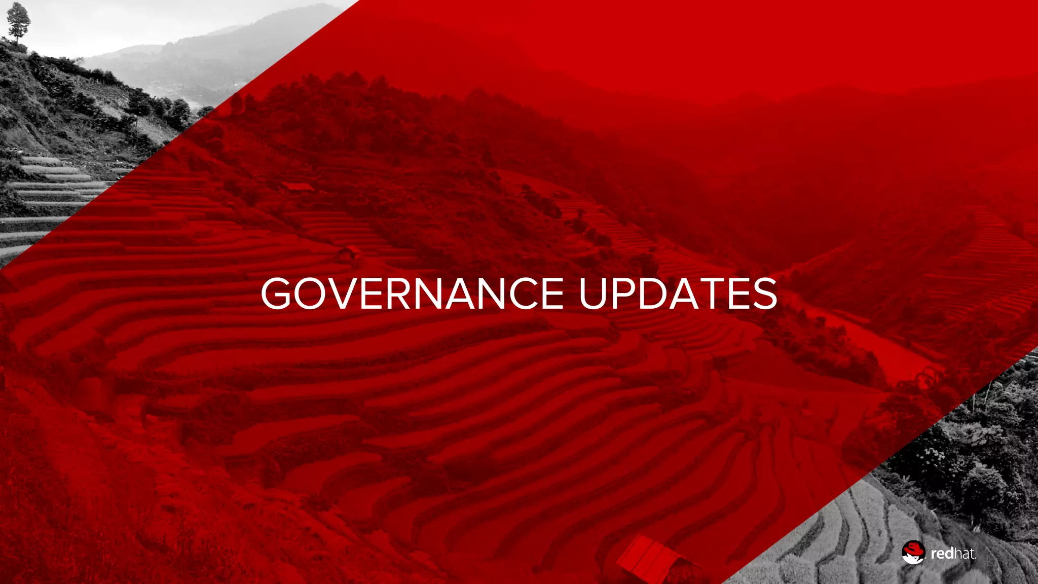 GOVERNANCE UPDATES
 