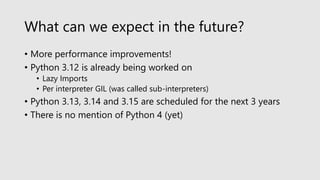 What's new in Python 3.11 | Free Download