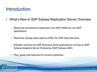 What's New in SAP Replication Server 15.7.1 SP100 | PDF