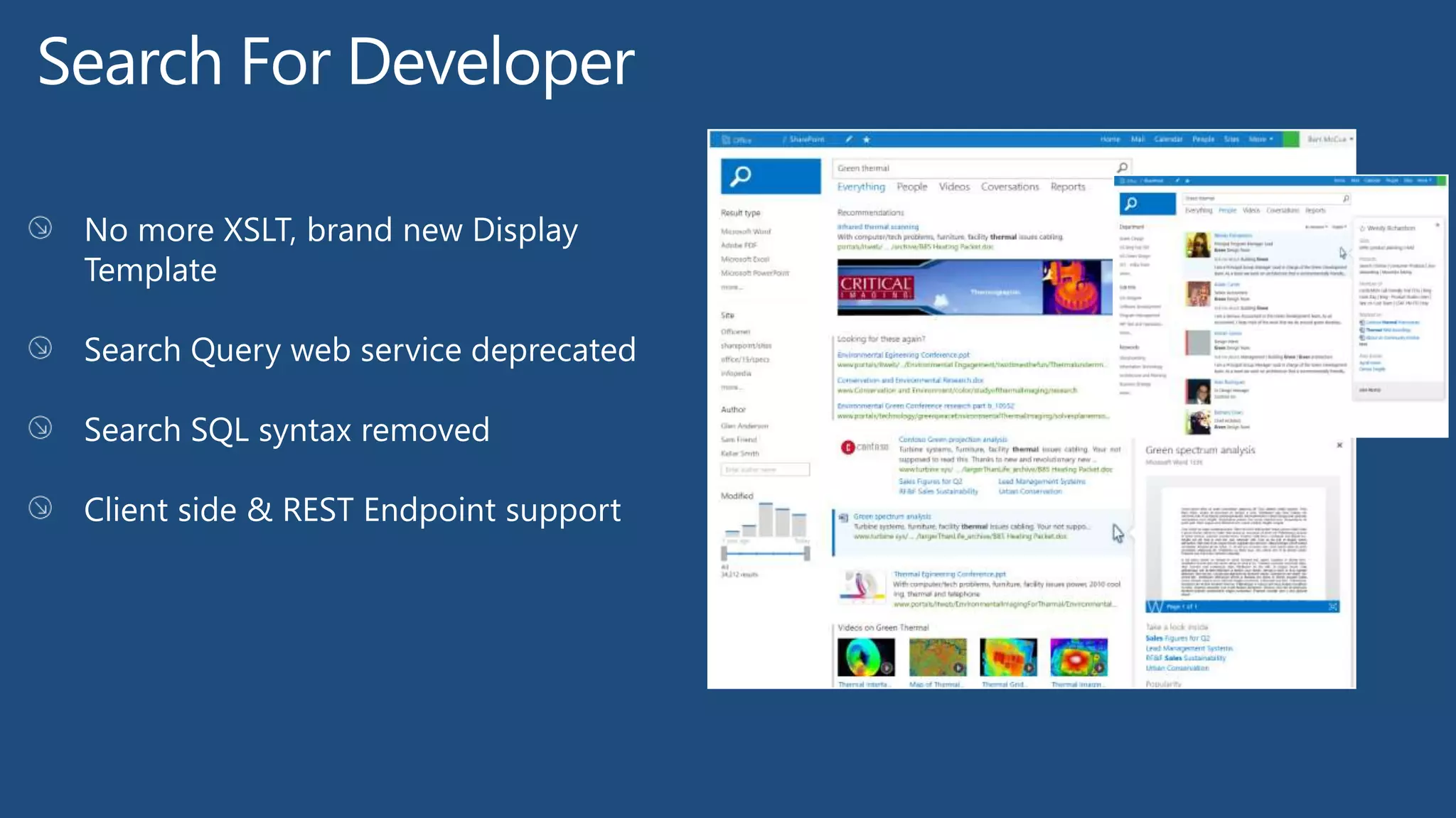 MSDN: Programming using the SharePoint 2013
REST service
 