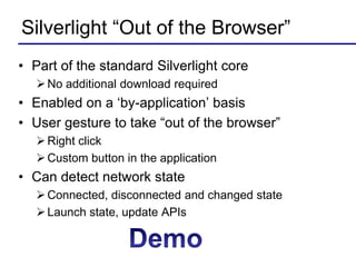 Whats New In Silverlight 3