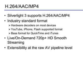 Whats New In Silverlight 3