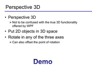 Whats New In Silverlight 3