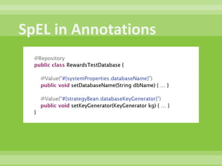 Whats New In Spring 3.0 ?