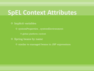 Whats New In Spring 3.0 ?