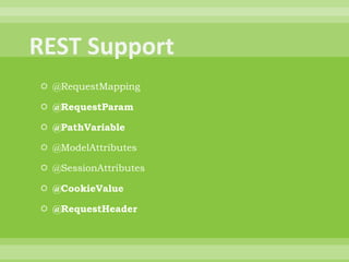 Whats New In Spring 3.0 ?