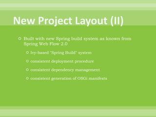 Whats New In Spring 3.0 ?
