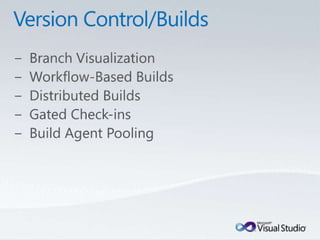 Tulsa TechFest 2010 - What's New in TFS 2010