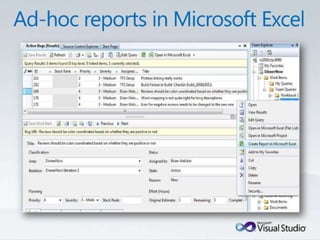 Tulsa TechFest 2010 - What's New in TFS 2010