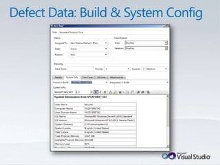 Tulsa TechFest 2010 - What's New in TFS 2010