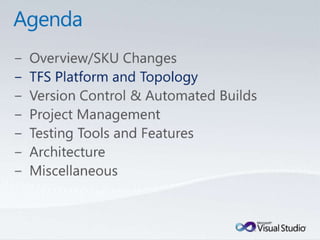 Tulsa TechFest 2010 - What's New in TFS 2010