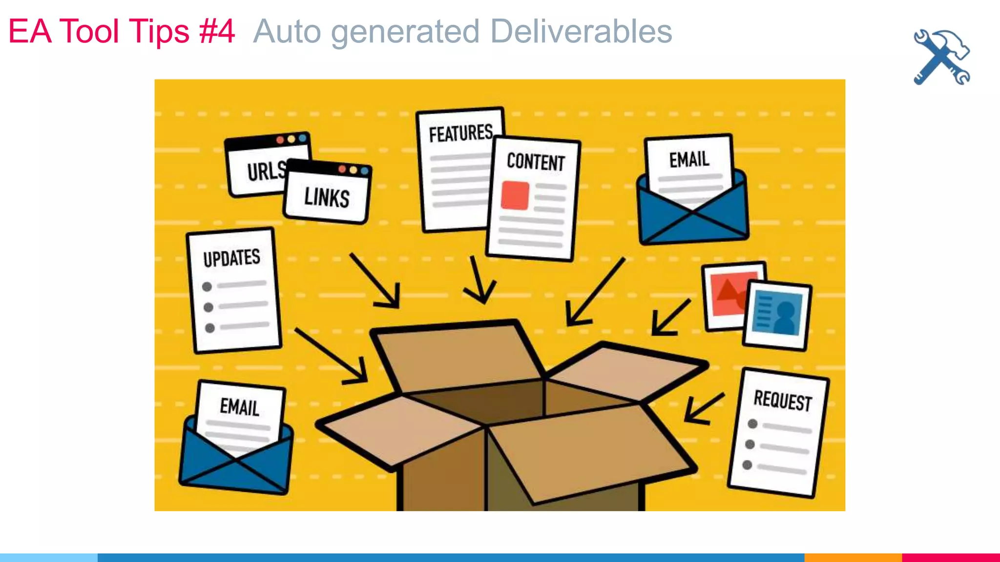 EA Tool Tips #4 Auto generated Deliverables
 