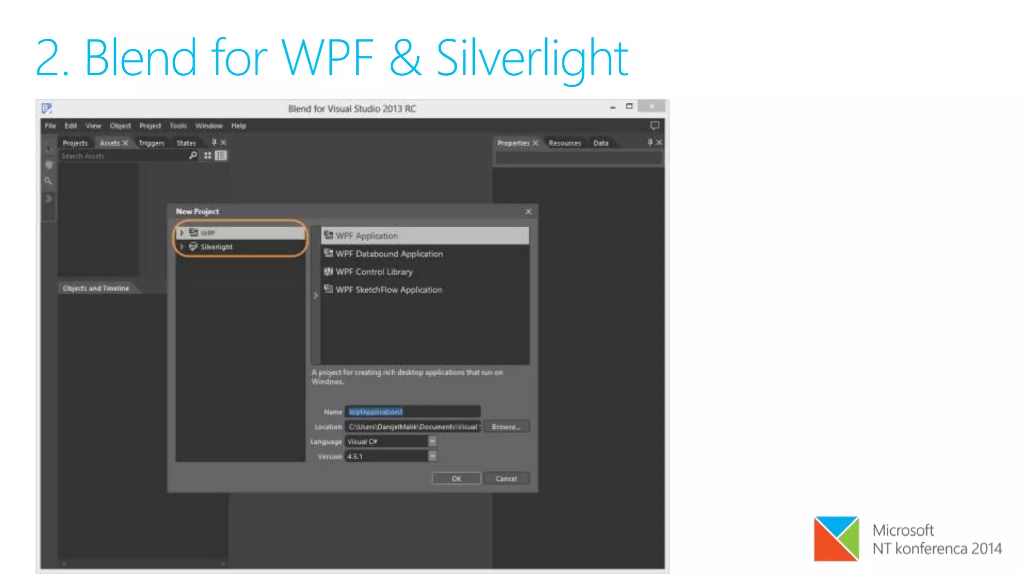 2. Blend for WPF & Silverlight
 