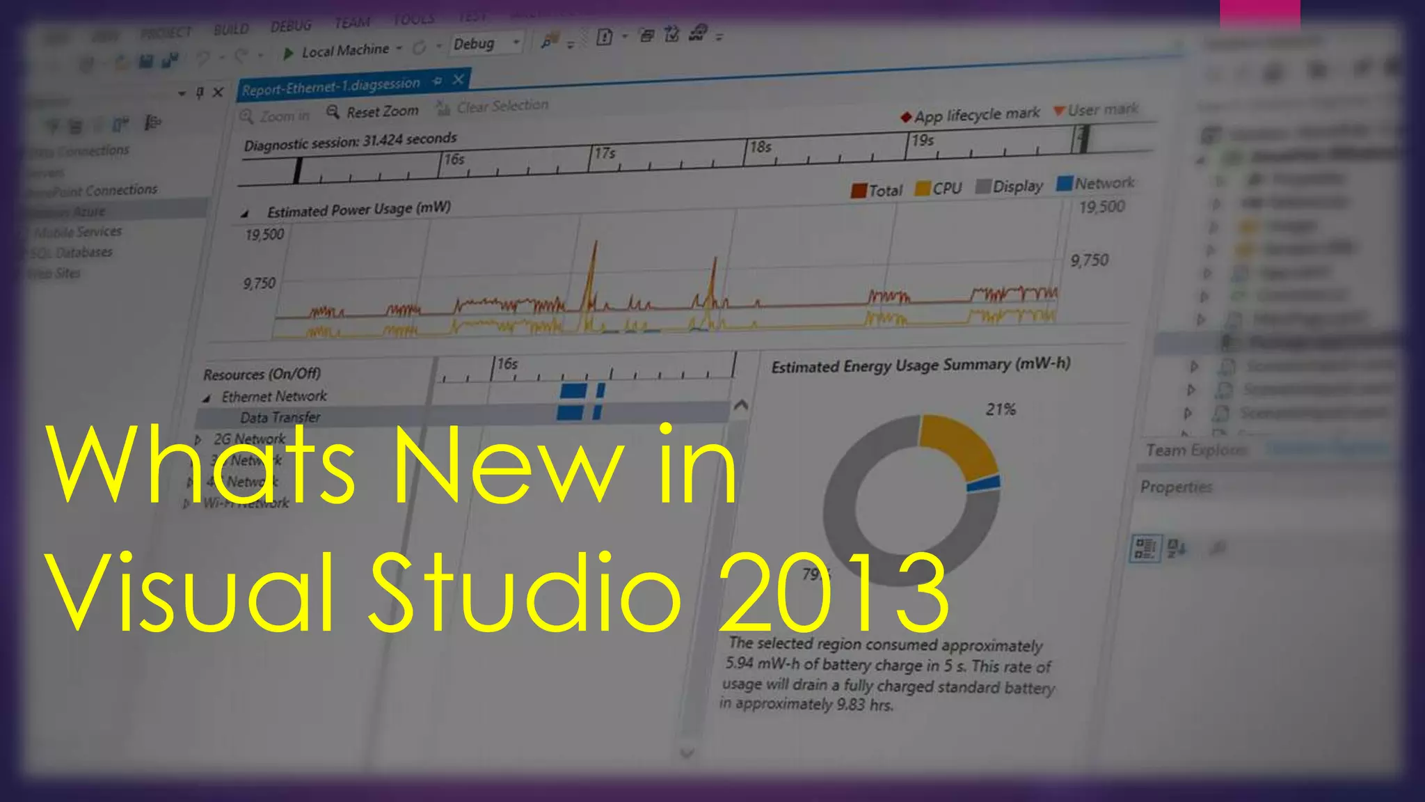 Whats New in
Visual Studio 2013

 