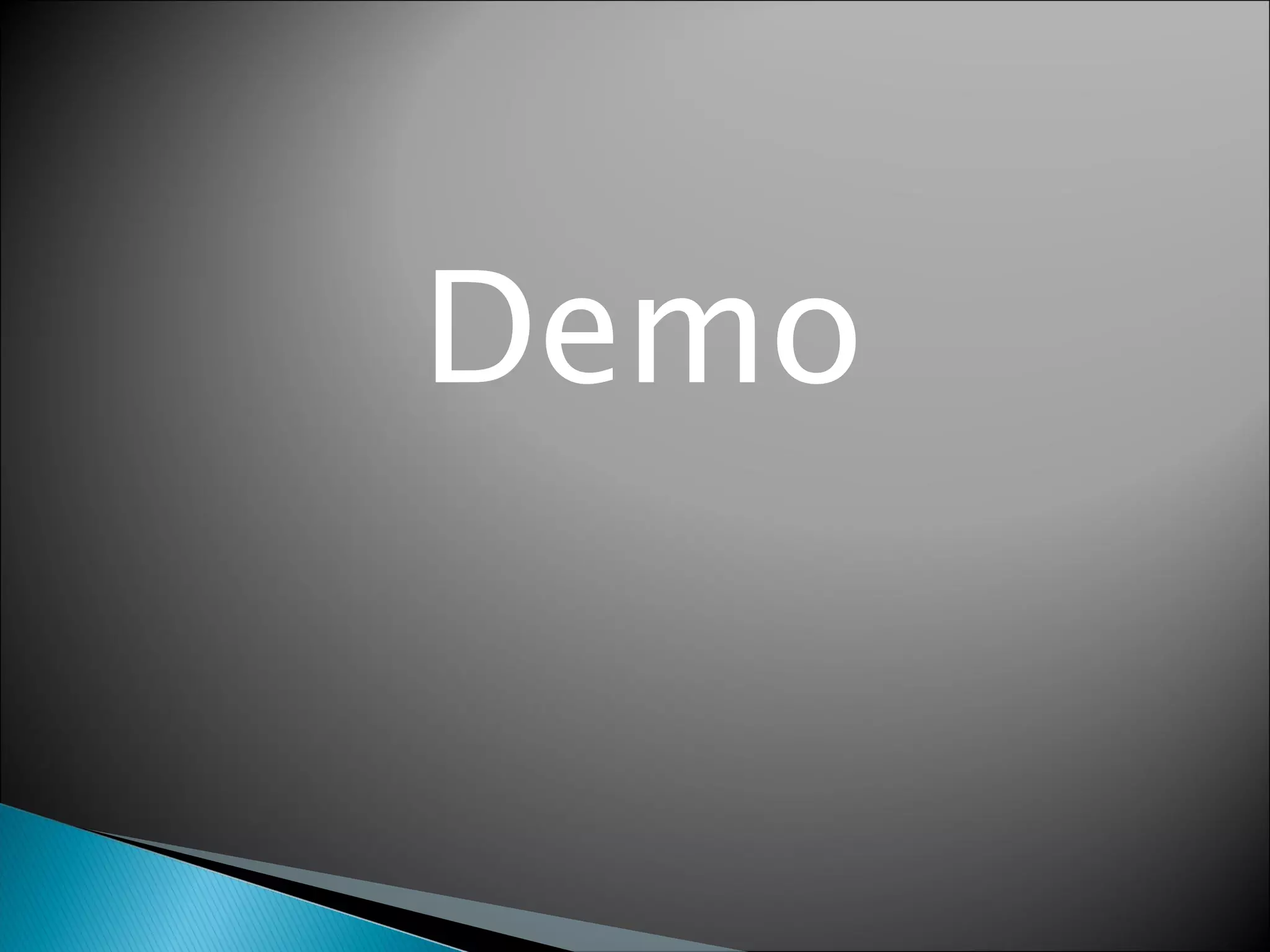 Demo 