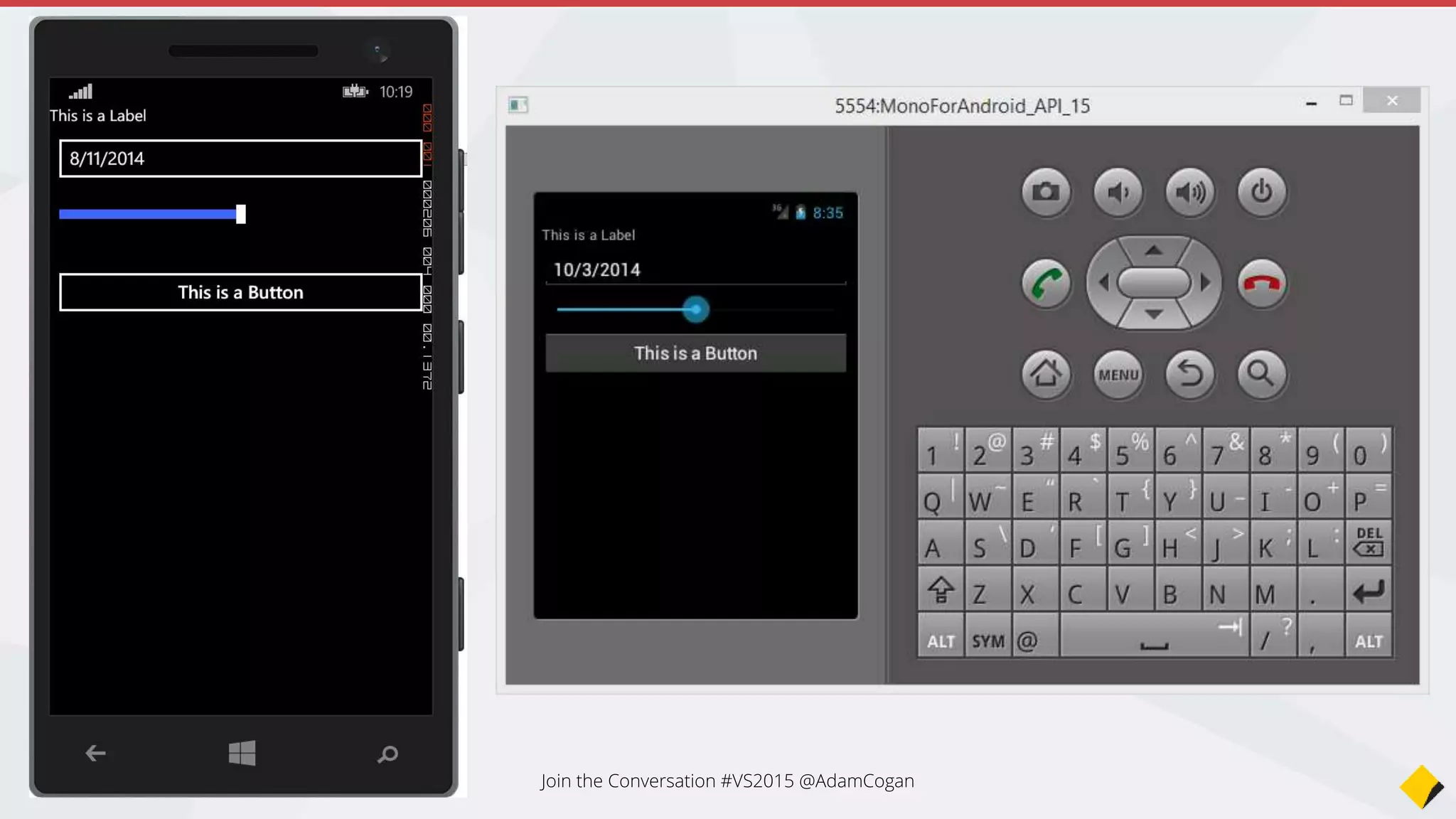 Demo #3
Showing off the
controls – Grid Layout
 