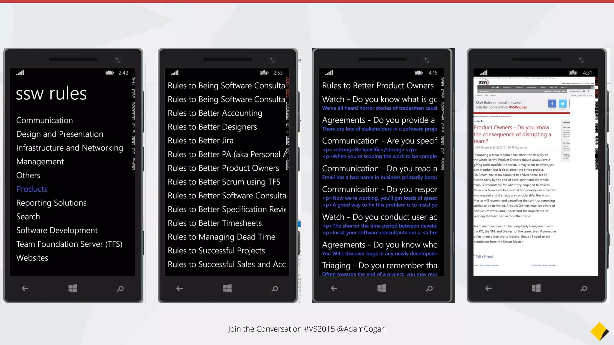Demo #6
Add a search page
 