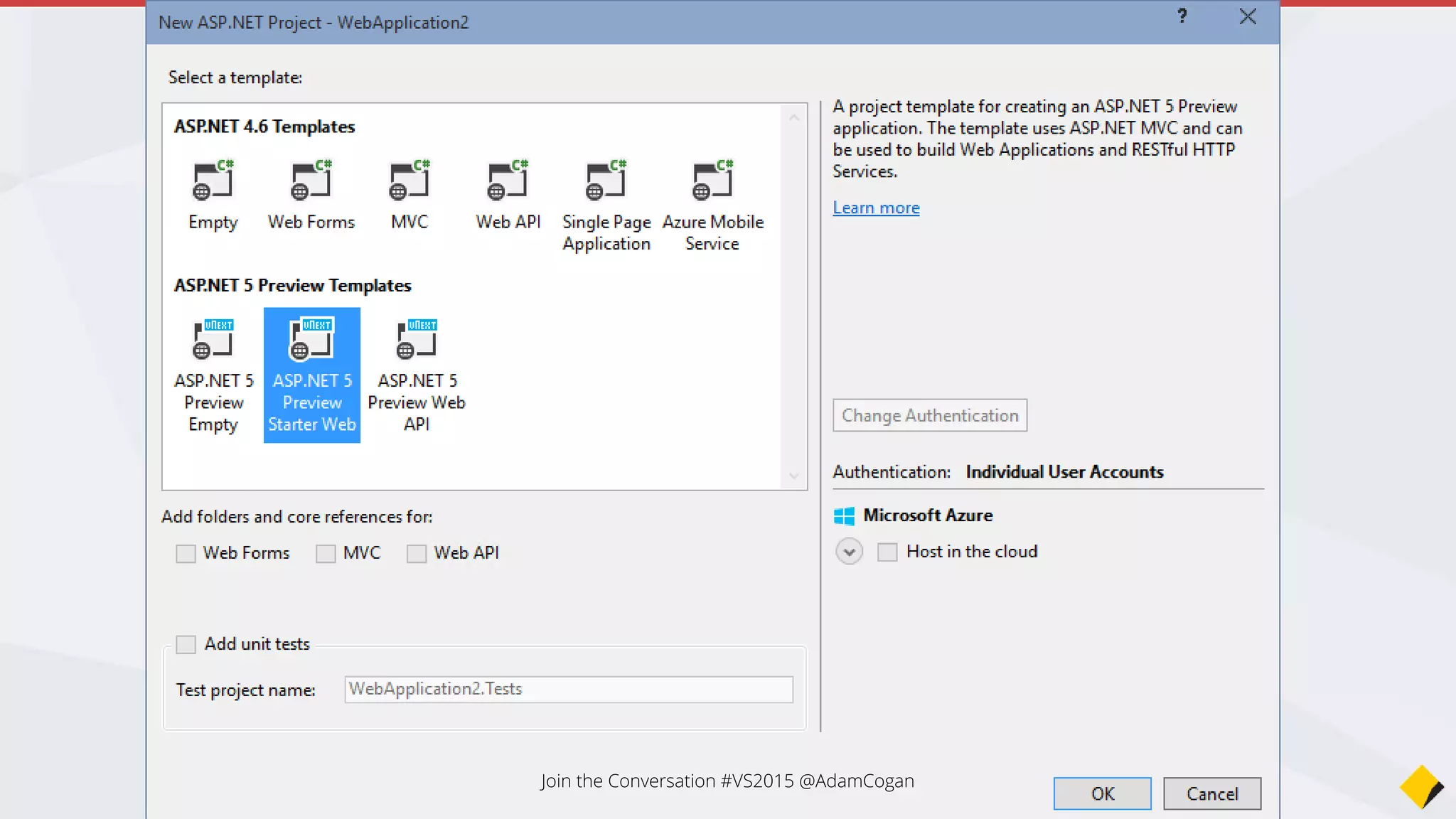 Restoring packages for c:usersericphandocumentsvisual studio 14ProjectsWebApplication3WebApplication3project.json
Attempting to resolve dependency WebApplication3 >= 1.0.0
Attempting to resolve dependency EntityFramework.SqlServer >= 7.0.0-alpha2
OPEN EntityFramework.SqlServer.7.0.0-alpha2.nupkg
OPEN EntityFramework.SqlServer.7.0.0-alpha2EntityFramework.SqlServer.7.0.0-alpha2.nuspec
Attempting to resolve dependency Microsoft.AspNet.Mvc >= 6.0.0-alpha2
OPEN Microsoft.AspNet.Mvc.6.0.0-alpha2.nupkg
OPEN Microsoft.AspNet.Mvc.Common.6.0.0-alpha2.nupkg
:
:
OPEN Microsoft.AspNet.Mvc.Razor.Host.6.0.0-alpha2Microsoft.AspNet.Mvc.Razor.Host.6.0.0-alpha2.nuspec
Attempting to resolve dependency EntityFramework.Migrations >= 7.0.0-alpha2
OPEN EntityFramework.Migrations.7.0.0-alpha2.nupkg
OPEN EntityFramework.Migrations.Design.7.0.0-alpha2.nupkg
OPEN EntityFramework.Migrations.7.0.0-alpha2EntityFramework.Migrations.7.0.0-alpha2.nuspec
OPEN EntityFramework.Migrations.Design.7.0.0-alpha2EntityFramework.Migrations.Design.7.0.0-alpha2.nuspec
Everything is a NuGet package
 