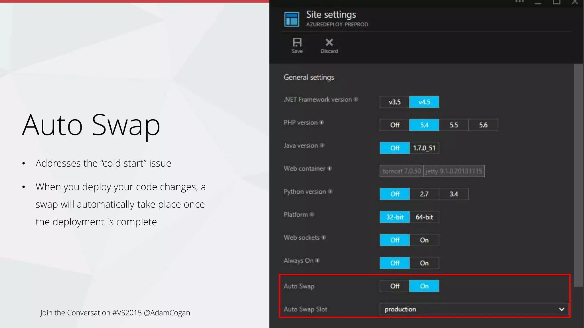 Join the Conversation #VS2015 @AdamCogan
Do you know how to find bad smells in code?
 