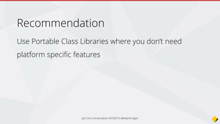 Slow Code
Join the Conversation #VS2015 @AdamCogan
 
