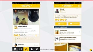 @AdamCogan
“There’s two kinds of mobile developers:
Those developing native apps
& those that wish they were.”
 