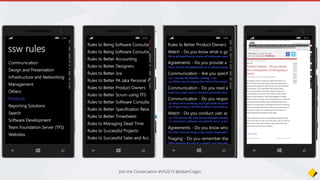 Demo #6
Add a search page
 