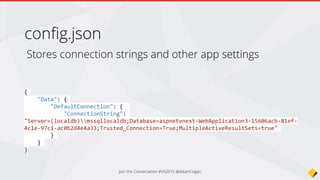 • List if NPM (Node Package Manager) packages
• NPM is a javascript package manager for
development tasks (e.g. minification, bundling, image
optimization)
package.json
package.json
{
"version": "0.0.0",
"name": "",
"devDependencies": {
"grunt": "0.4.5",
"grunt-bower-task": "0.4.0"
}
}
 