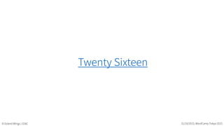 What's new in WordPress 4.4 (For Demo)