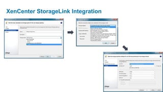 XenCenter StorageLink Integration
 