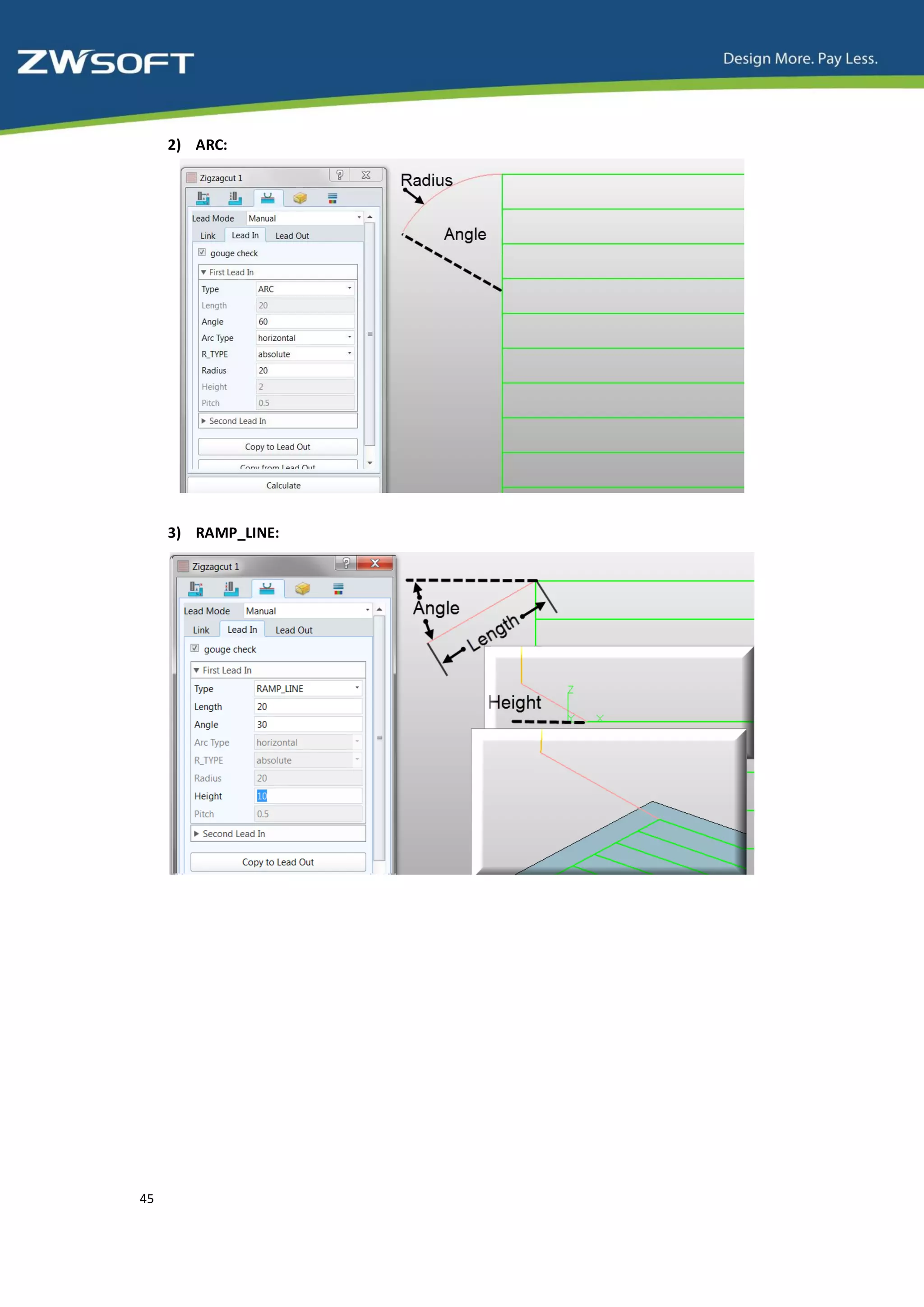 2) ARC:




     3) RAMP_LINE:




45
 