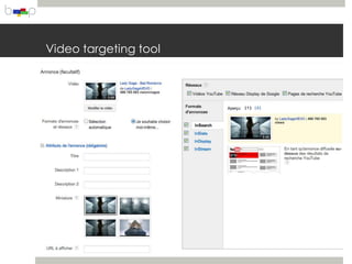 Video targeting tool
 