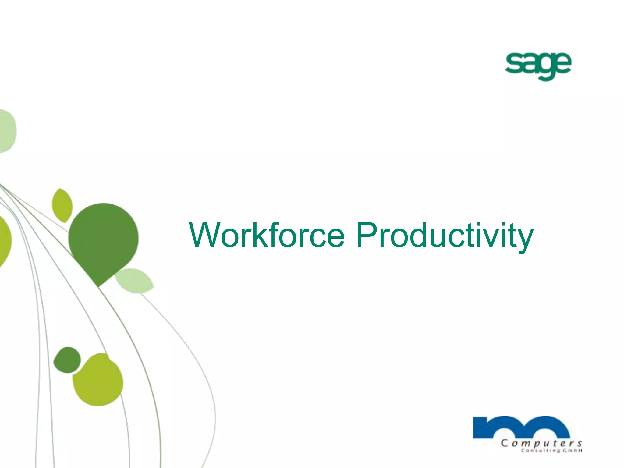 Workforce Productivity