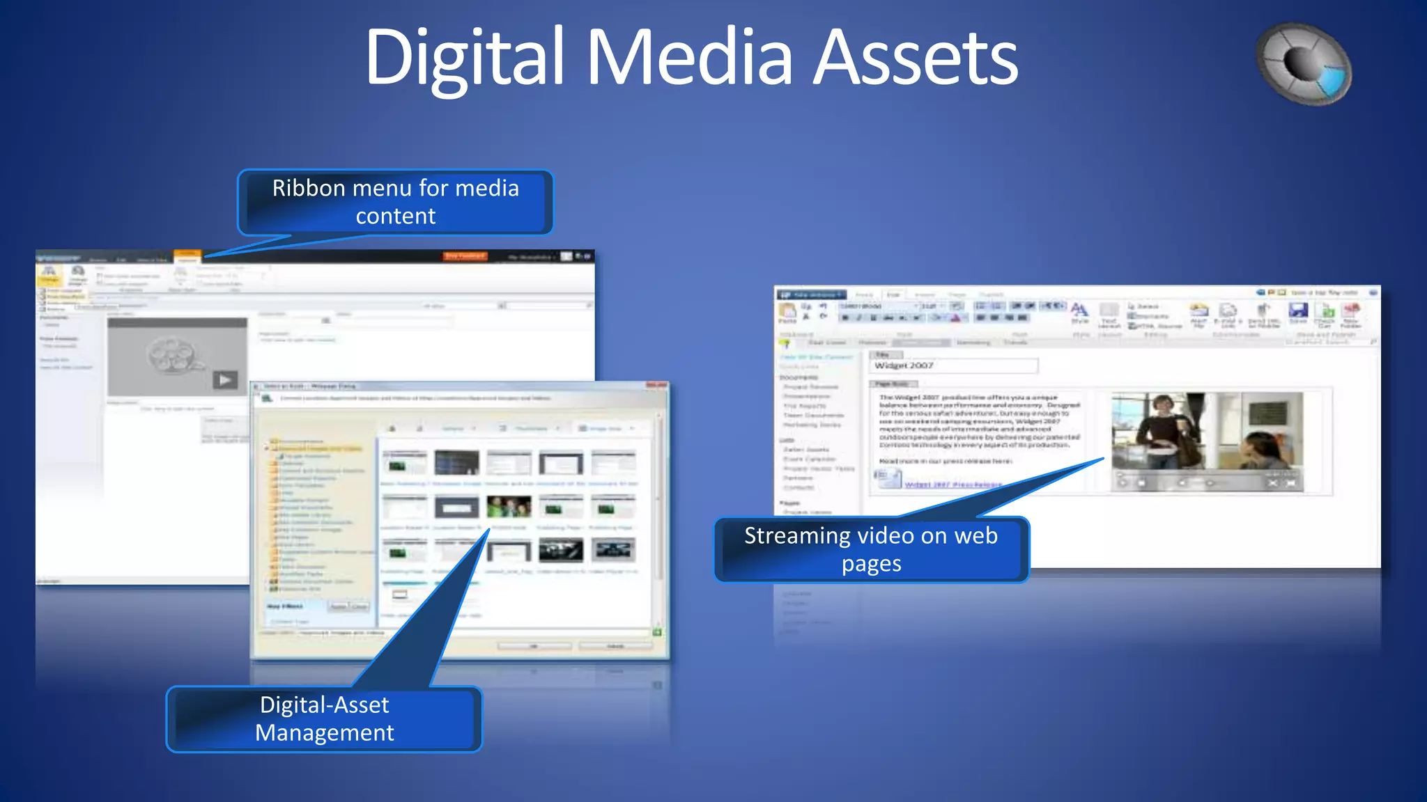 Digital Media Assets
 