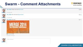 Swarm - Comment Attachments 
SWARM COLLABORATION 
 