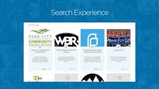 Search Experience
 
