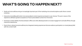 What's Next: Social Media Trends 2020 