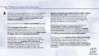 2015 saw consumers getting served up and spoilt by
start-ups with same-day delivery, 24/7 customer
service and 365 days of...