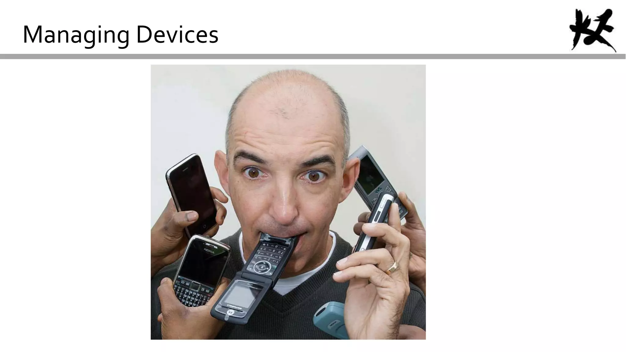 Managing Devices
 