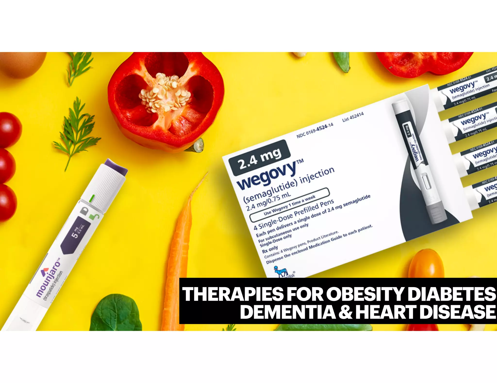 THERAPIESFOROBESITYDIABETES
DEMENTIA&HEARTDISEASE
 