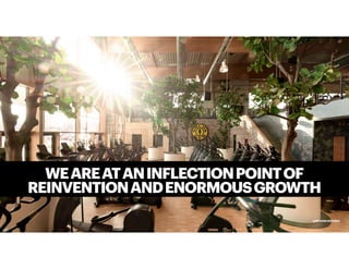 WEAREATANINFLECTIONPOINTOF
REINVENTIONANDENORMOUSGROWTH
@BRYANKOROURKE
 